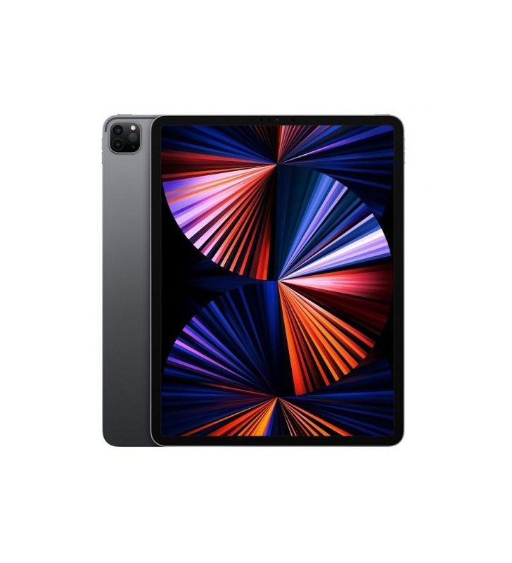 Tableta Apple iPad Pro 12 (2021), Apple M1 Chip Octa Core, 12.9inch, 128GB, Wi-Fi, BT, 5G, iOS 14.5.1, Space Grey