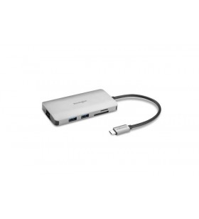 Kensington UH1400P USB 3.2 Gen 1 (3.1 Gen 1) Type-C Negru, Argint