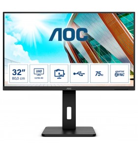 AOC P2 U32P2 monitoare LCD 80 cm (31.5") 3840 x 2160 Pixel 4K Ultra HD LED Negru