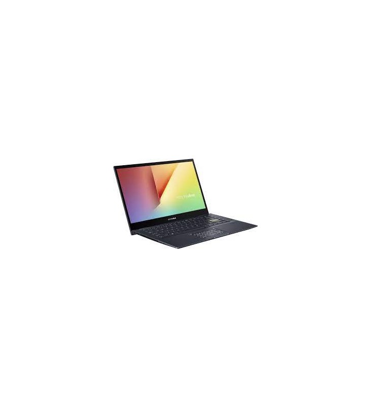 Laptop 2-in-1 Asus VivoBook Flip 14 TM420UA-EC004T, AMD Ryzen 5 5500U, 14inch Touch, RAM 8GB, SSD 512GB, AMD Radeon Graphics, Windows 10, Bespoke Black