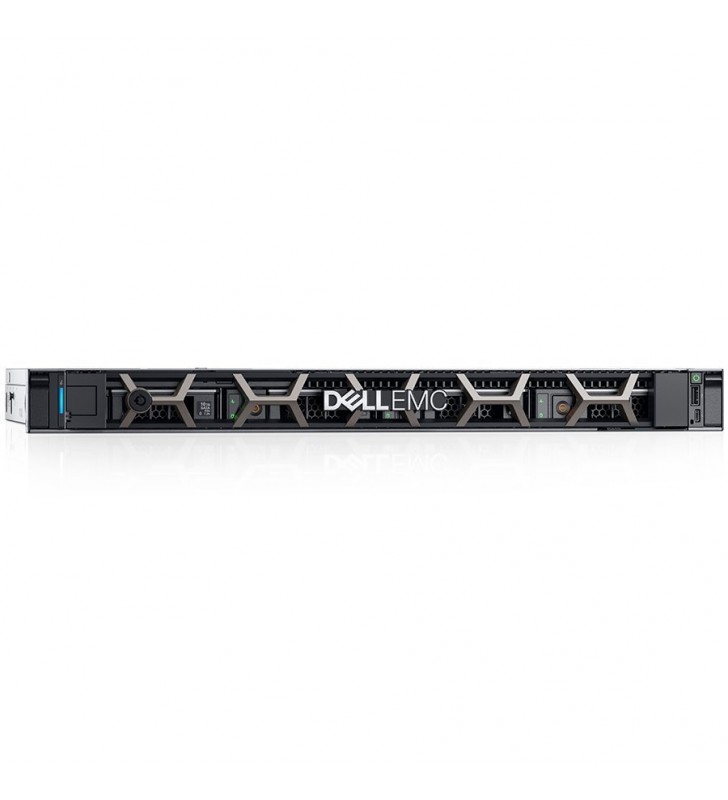 Dell PowerEdge R240 Rack Server,Intel Xeon E-2224 3.4GHz(4C/4T),16GB(1X16GB)2666 MT/s UDIMM,2x1TB 7.2K RPM SATA(3.5" Chassis up to 4 Cabled HDD),PERC H330,noDVD, iDRAC9 Basic,Single Cabled PS 450W, 3Yr NBD