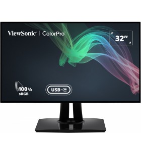 Viewsonic VP Series 3268A-4K 81,3 cm (32") 3840 x 2160 Pixel 4K Ultra HD LED Negru