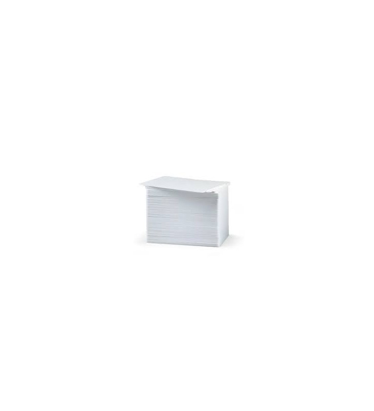 PVC CARDS HIGH QUALITY WHITE/BOX 500 SIZE 86X54X0.50MM