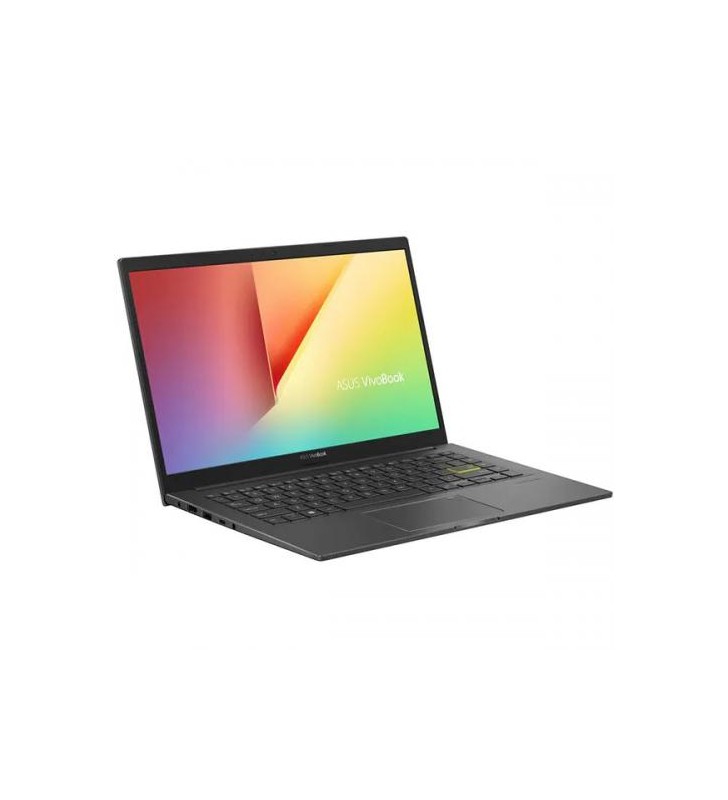 Ultrabook ASUS VivoBook K413EA-EK1112, Intel Core i3-1115G4, 14inch, RAM 8GB, SSD 256GB, Intel UHD Graphics, No OS, Indie Black