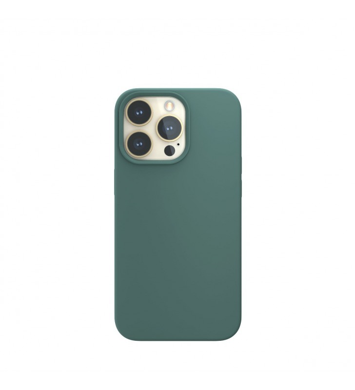 Husa de protectie Next One cu MagSafe pentru iPhone 13 Pro, Silicon, Verde