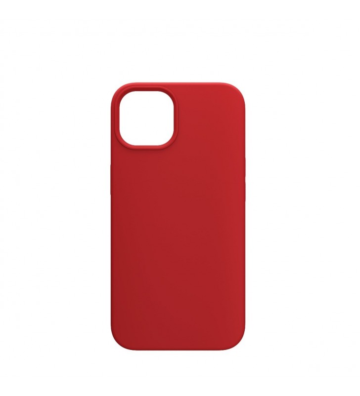 Husa de protectie Next One cu MagSafe pentru iPhone 13 Pro, Silicon, Rosu