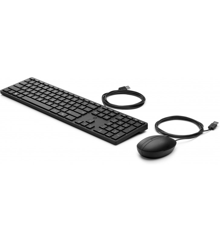HP Mouse şi tastatură cu cablu 320MK pentru computer de birou