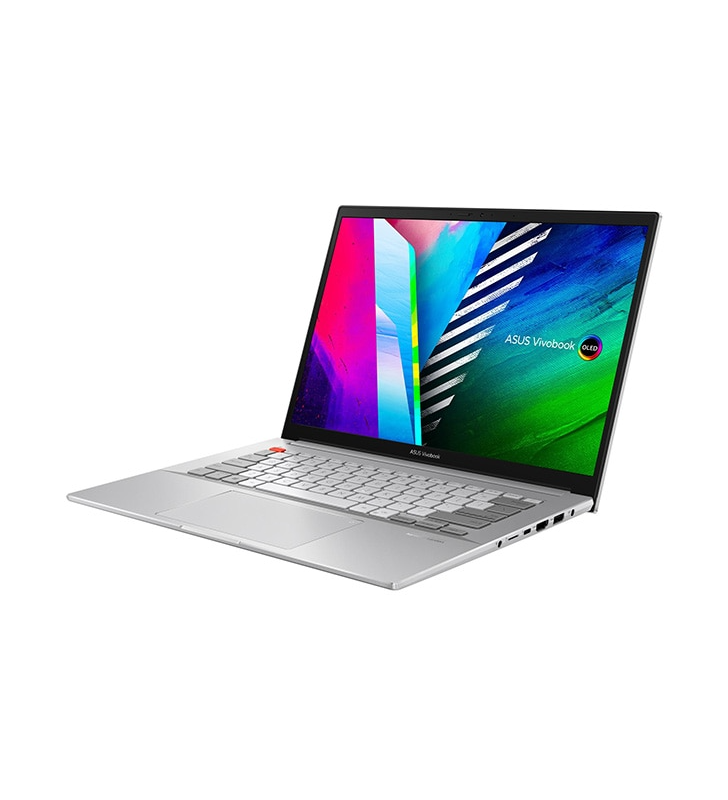 Laptop Asus|N7400PC-KM128|NOTEBOOK|14 inch|WQXGA+ 2880 x 1800|Intel Core i5|11300H|3.1 GHz|Mem 16 GB|SSD 512 GB|RTX 3050|Video 4GB|Wireless|Bluetooth|Li-ion|3 Celule|1xHDMI|720p HD cam|Greutate 1.45 kg|Cool Silver