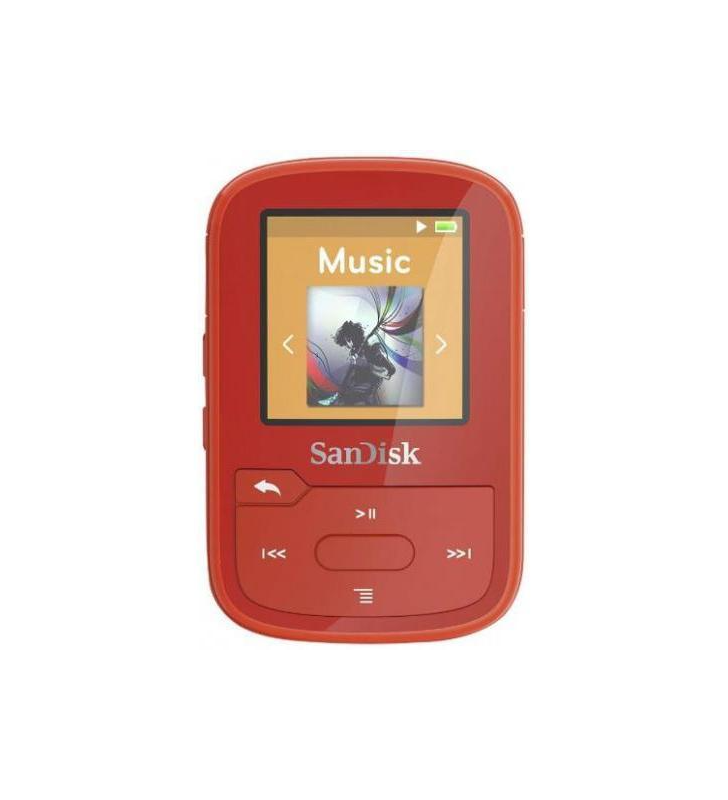 MP3 Player Sandisk Clip Sport Plus, 32GB, Red