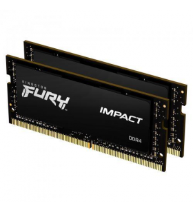 Kit Memorie SO-DIMM Kingston Impact 32GB, DDR4-3200Mhz, CL20, Dual Channel