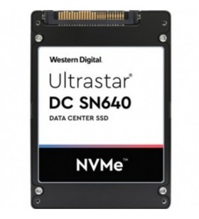 SSD Western Digital Ultrastar DC SN640 7.5TB, PCI Express NVMe 3.1 x4, 2.5inch