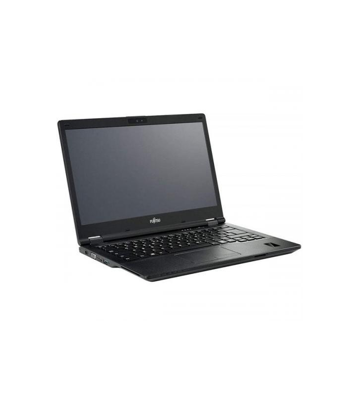 Laptop Fujitsu Lifebook E5410, Intel Core i5-10210U, 14inch, RAM 8GB, SSD 256GB, Intel UHD Graphics, Windows 10 Pro, Black