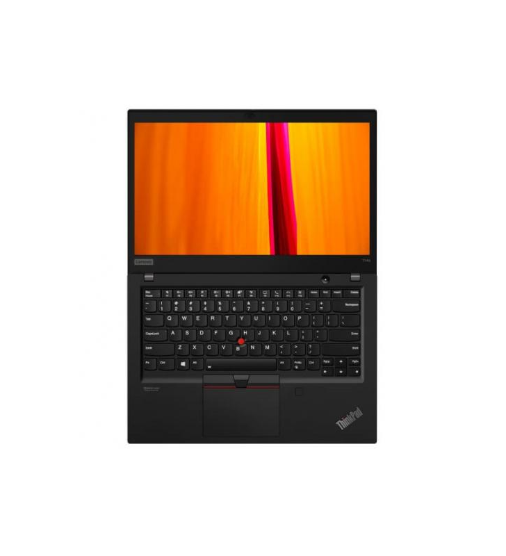 Laptop Lenovo ThinkPad T14s Gen1, Intel Core i7-10510U, 14inch, RAM 16GB, SSD 512GB, Intel UHD Graphics, Windows 10 PRO, Black