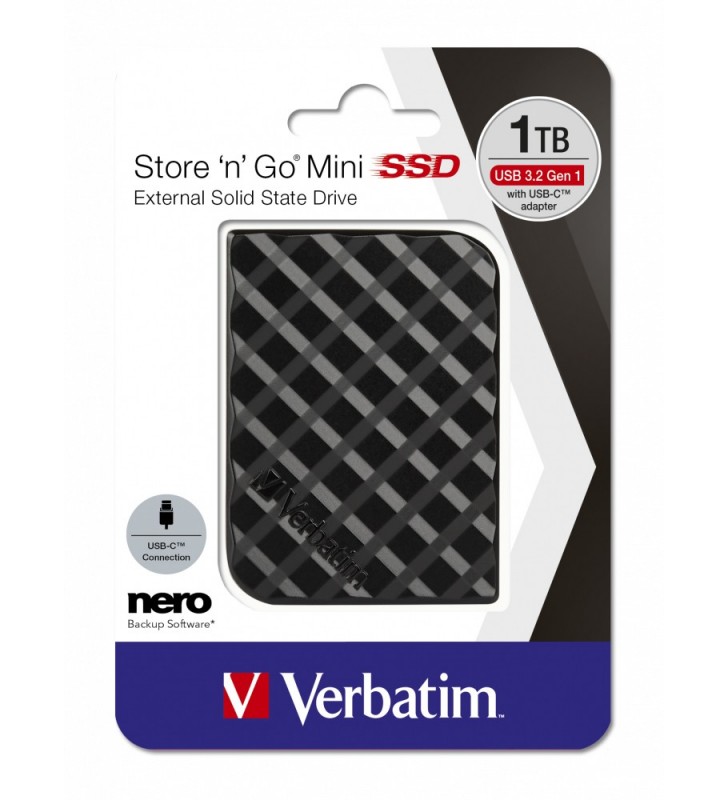 Verbatim Store 'n' Go 1000 Giga Bites Negru