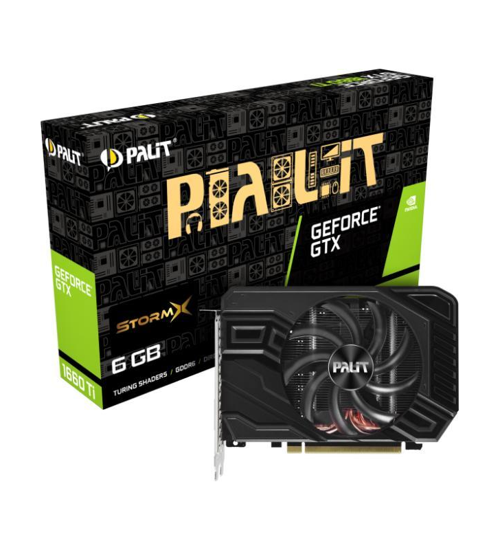 Palit GeForce GTX 1660 Ti STORMX 6GB DDR6 192bit (NE6166T018J9-161F) Placa video