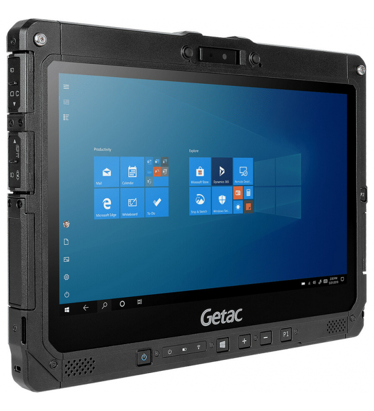 Tabletă Getac K120 - 31,8 cm (12,5 ") Full HD - Core i5 8th Gen i5-8250U Quad-core (4 Core) 3,40 GHz - 8 GB RAM - 256 GB SSD - Windows 10 - 4G - 1920 x 1080 - LumiBond, Afișajul tehnologiei de comutare în plan (IPS) - LTE