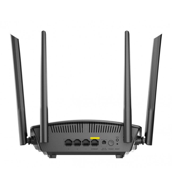 D-Link DIR‑X1550 router wireless Gigabit Ethernet Bandă dublă (2.4 GHz/ 5 GHz) 5G Negru
