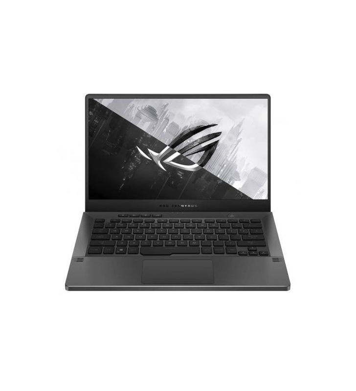 Laptop ASUS ROG Zephyrus G14 GA401QM-K2040, AMD Ryzen 9 5900HS, 14inch, RAM 16GB, SSD 1TB, nVidia GeForce RTX 3060 6GB, No OS, Eclipse Gray