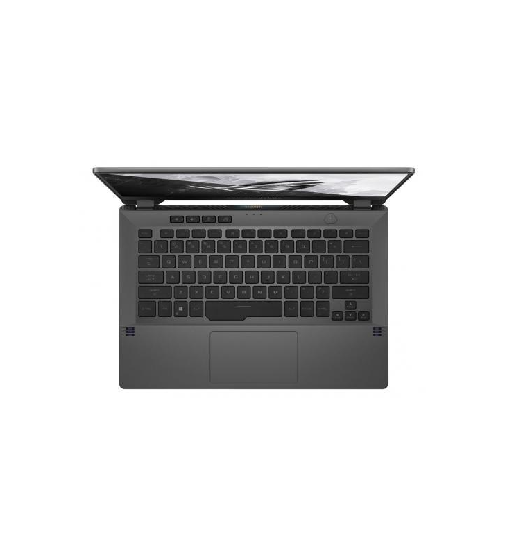 Laptop ASUS ROG Zephyrus G14 GA401QM-K2040, AMD Ryzen 9 5900HS, 14inch, RAM 16GB, SSD 1TB, nVidia GeForce RTX 3060 6GB, No OS, Eclipse Gray