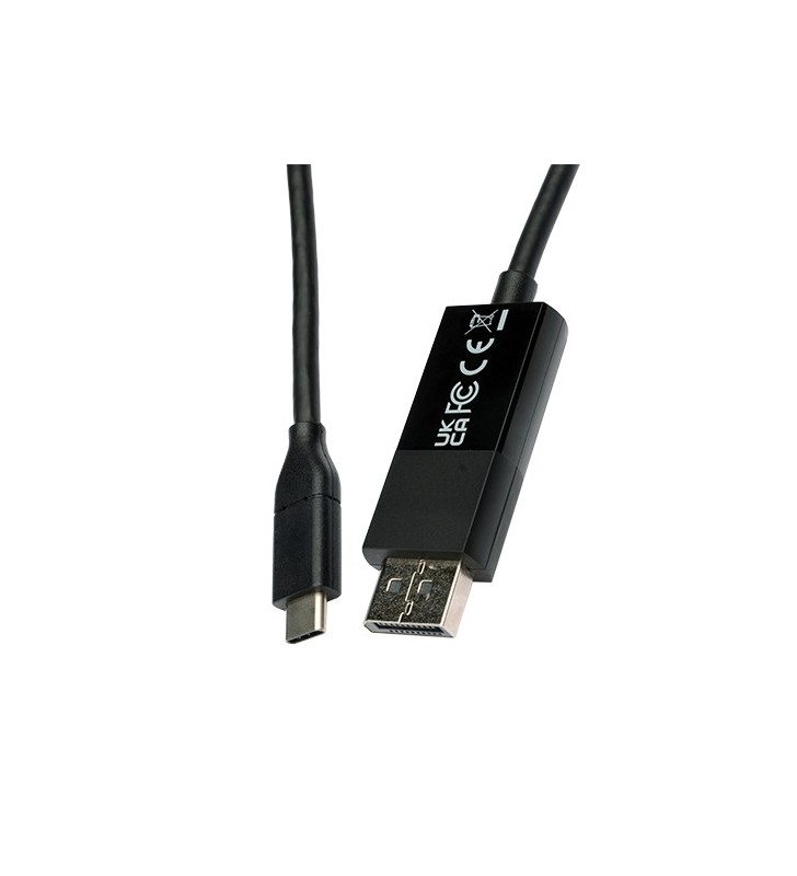 V7 V7UCDP-2M adaptor mufă cablu USB Type-C 3.2 Gen 1 DisplayPort Negru