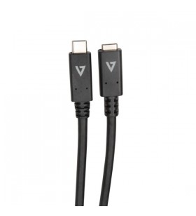 V7 V7UC3EXT-2M cabluri USB USB 3.2 Gen 1 (3.1 Gen 1) USB C Negru