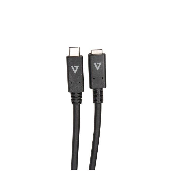 V7 V7UC3EXT-2M cabluri USB USB 3.2 Gen 1 (3.1 Gen 1) USB C Negru