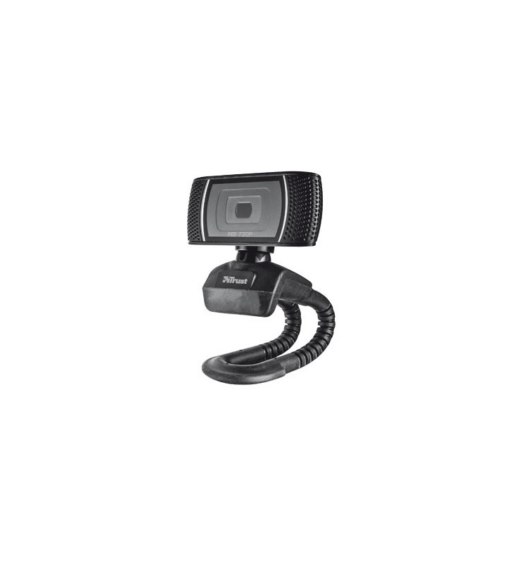 Trust Trino HD Video Webcam camere web 8 MP USB Negru