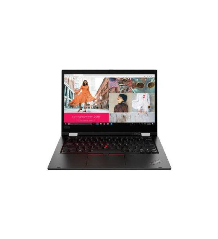 Laptop 2-in-1 Lenovo ThinkPad L13 YOGA, Intel Core i5-10210U, 13.3inch Touch, RAM 8GB, SSD 256GB, Intel UHD Graphics, Windows 10 Pro, Black