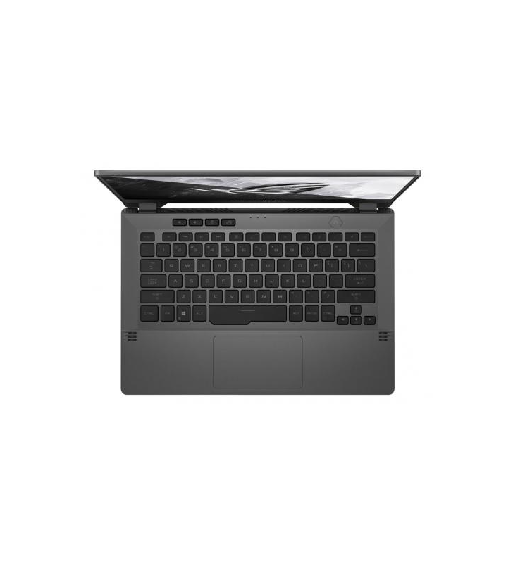 Laptop ASUS ROG Zephyrus G14 GA401IHR-K2038, AMD Ryzen 7 4800HS, 14inch, RAM 16GB, SSD 512GB, nVidia GeForce GTX 1650 4GB, No OS, Eclipse Gray