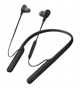 Casti Bluetooth Wireless In-Ear, WI-1000XM2, Noise Cancelling, NFC,  Negru