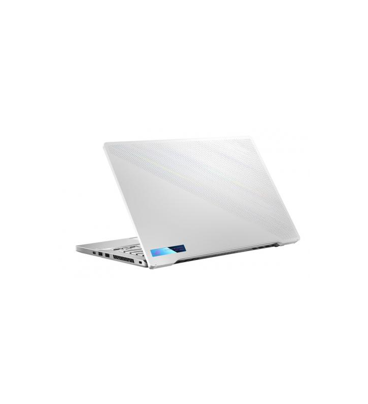 Laptop ASUS ROG Zephyrus G14 GA401QM-K2230, AMD Ryzen 9 5900HS, 14inch, RAM 16GB, SSD 512GB, nVidia GeForce RTX 3060 6GB, No OS, Moonlight White