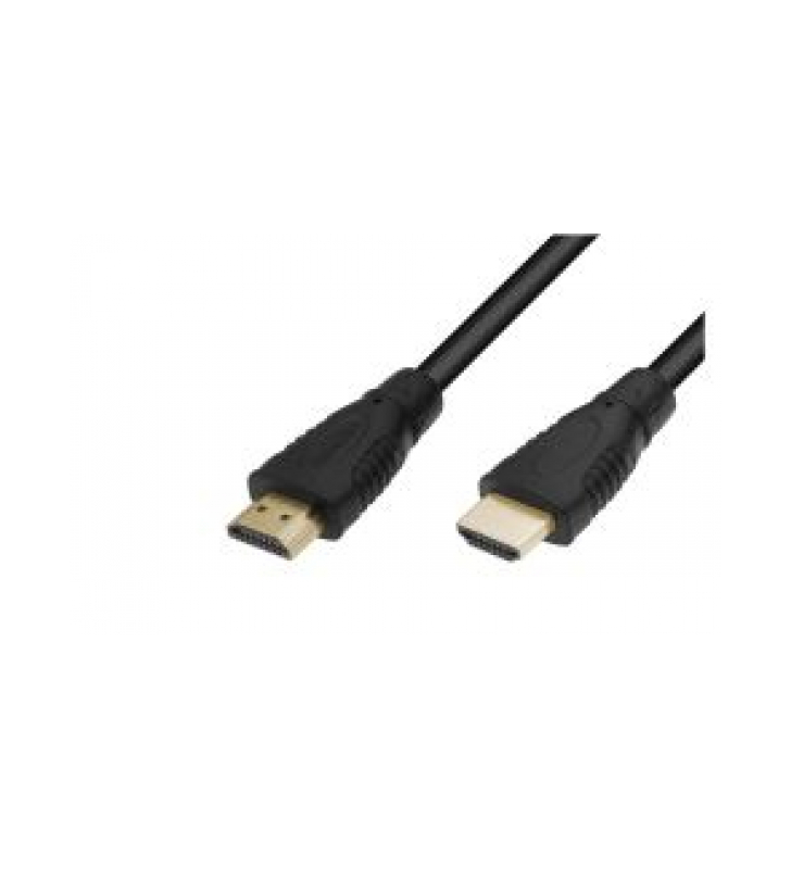 HDMI CABLE 4K 60HZ 0.5M BASIC/HIGH SPEED W/E 18GBPS BLACK