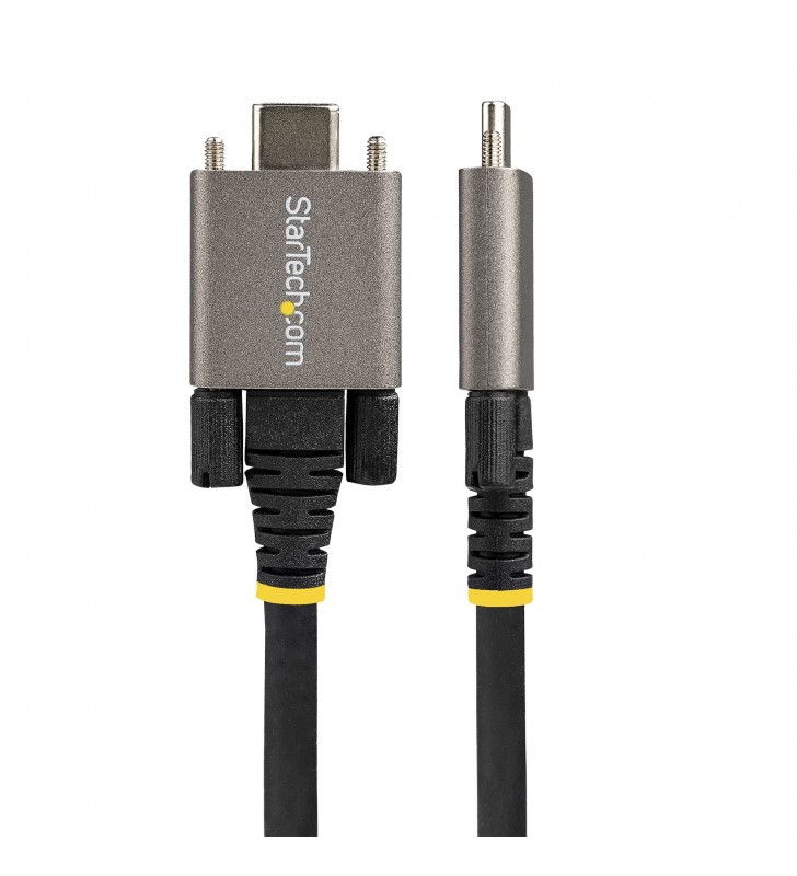 StarTech.com USB31CCSLKV1M cabluri USB 1 m USB 3.2 Gen 2 (3.1 Gen 2) USB C Negru, Gri