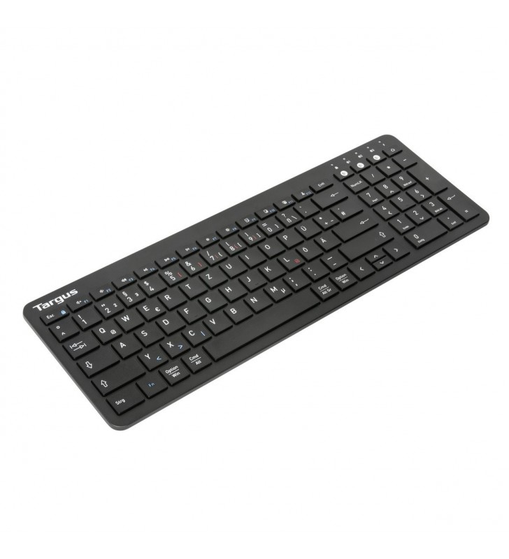 Targus AKB863DE tastaturi Bluetooth QWERTZ Germană Negru