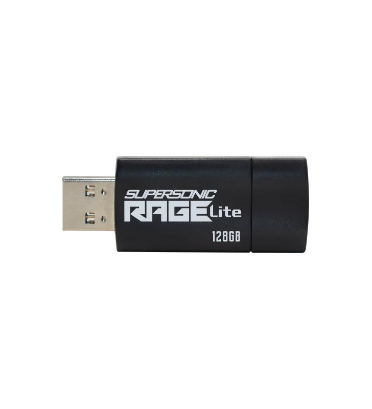 Stick memorie Patriot Supersonic Rage Lite 128GB, USB3.0, Black