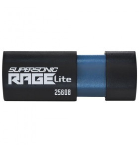 Stick memorie Patriot Supersonic Rage Lite 256GB, USB3.0, Black