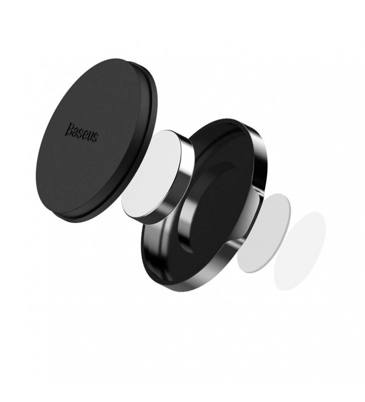 SUPORT AUTO Baseus Small Ears pt. SmartPhone, fixare bord prin lipire, negru "SUER-C01"