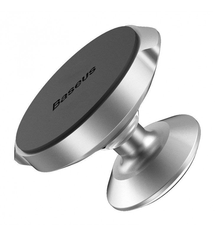 SUPORT AUTO Baseus Small Ears pt. SmartPhone, fixare bord prin lipire, unghi reglabil, argintiu "SUER-B0S"