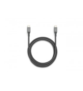 Cablu de date Epico Premium 1,8m USB-C, Space Grey