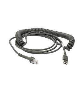 Cablu spiralat Datalogic 90A052055 CAB-412, SH-5008, IBM USB Power Plus - 4,6 m