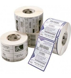 Etichetă, hârtie, 102x127mm Transfer termic, Z-Select 2000T, acoperit, adeziv permanent, miez de 76 mm