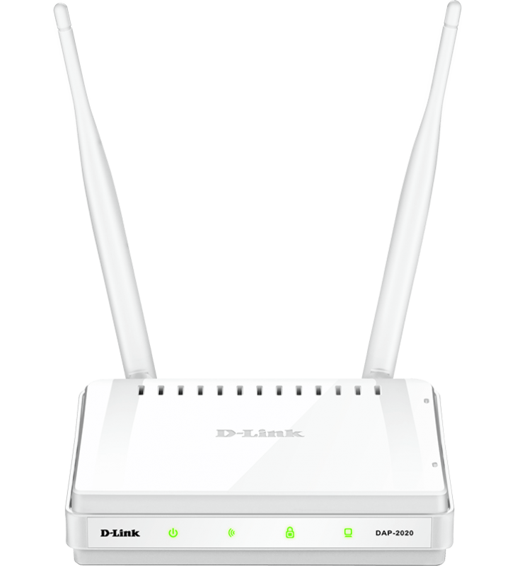 D-Link DAP-2020 puncte de acces WLAN 300 Mbit/s Alb
