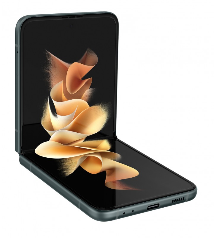 Samsung Galaxy Z Flip3 5G SM-F711B 17 cm (6.7") Android 11 USB tip-C 8 Giga Bites 128 Giga Bites 3300 mAh Verde