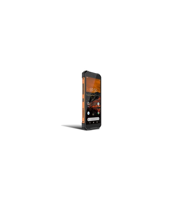 Telefon Mobil MyPhone Hammer Explorer, Dual SIM, 4G, Black/Orange