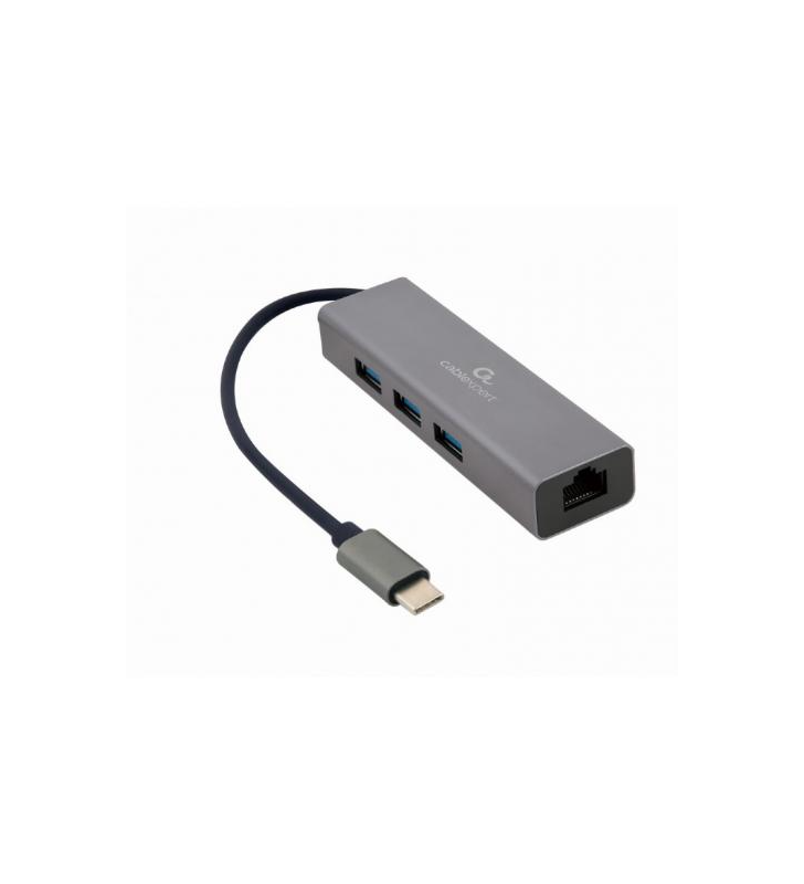 Placa de retea Gembrid A-CMU3-LAN-01, USB-C