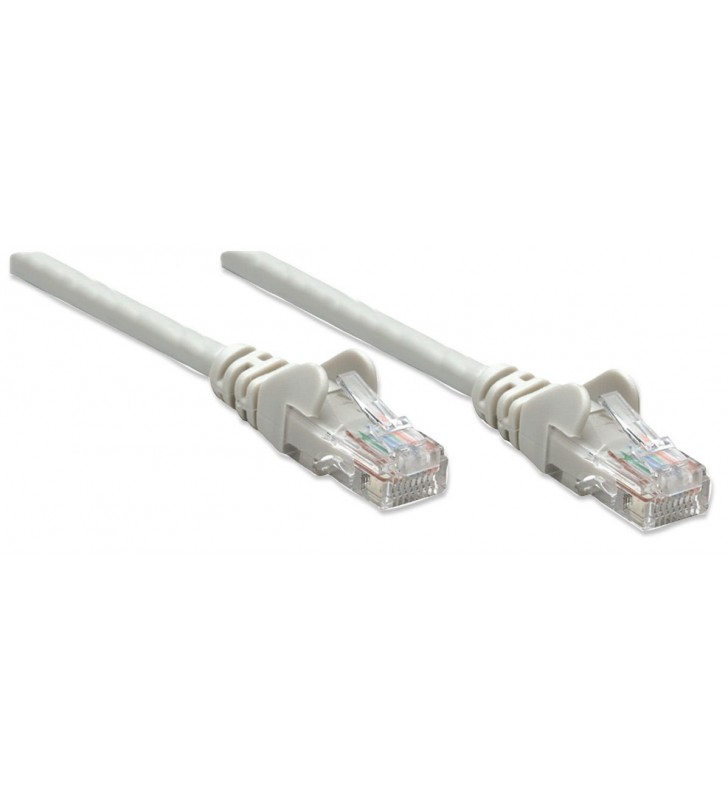 Intellinet 1m Cat6 cabluri de rețea Gri U/UTP (UTP)