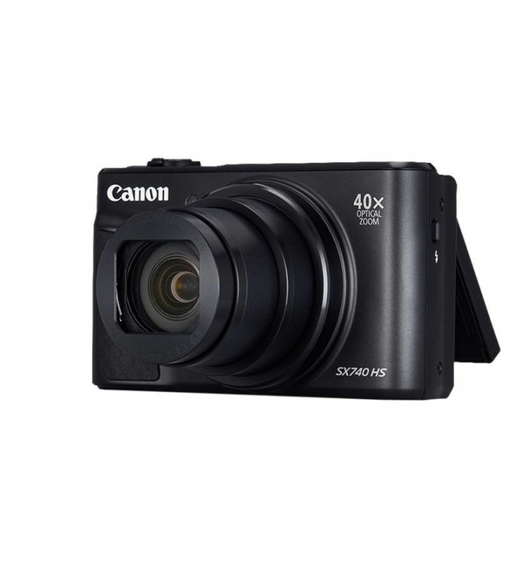 Canon PowerShot SX740 HS 1/2.3" Cameră compactă 20,3 MP CMOS 5184 x 3888 Pixel Negru
