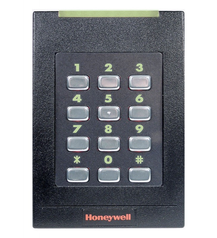 CITITOR card HONEYWELL, pt carduri HID Prox, EM4102, AWID, cu tastatura, "OM56BHONDT" (include TV 0.15 lei)