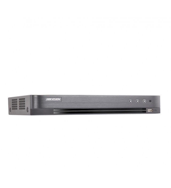 DVR HIKVISION, 8 canale, Slim Case,  capacitate max 10 TB de fiecare HDD, porturi HDMI | VGA | Retea RJ45 | USB 2.0 | USB 3.0 | Serial RS-485, "IDS-7208HUHI-M2/SA" (include TV 1.5 lei)