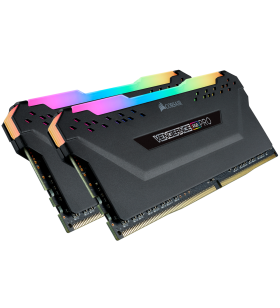 Memorii CORSAIR DDR4 16 GB, frecventa 3600 MHz, 8 GB x 2 module,  radiator, iluminare RGB, "CMW16GX4M2D3600C18"